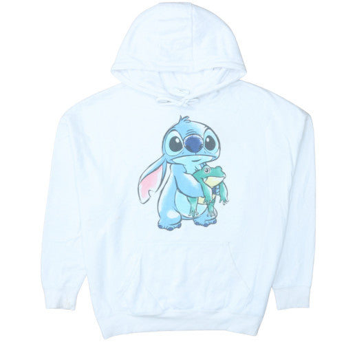Womens UK Size S Primark White Pullover Hoodie