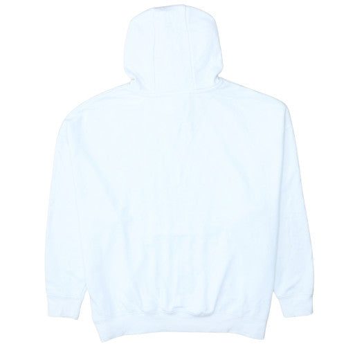 Womens UK Size S Primark White Pullover Hoodie