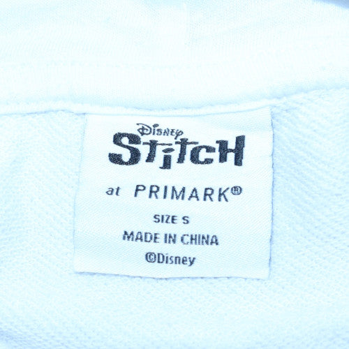 Womens UK Size S Primark White Pullover Hoodie