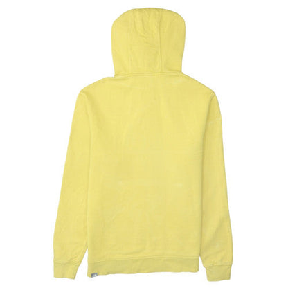 Mens UK Size L The North Face Yellow Pullover Hoodie