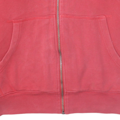 Mens UK Size XS Tommy Hilfiger Red Full Zip Hoodie