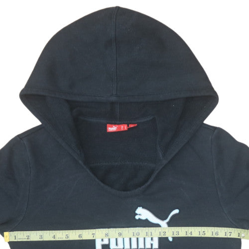 Womens UK Size 10 PUMA Black Pullover Hoodie