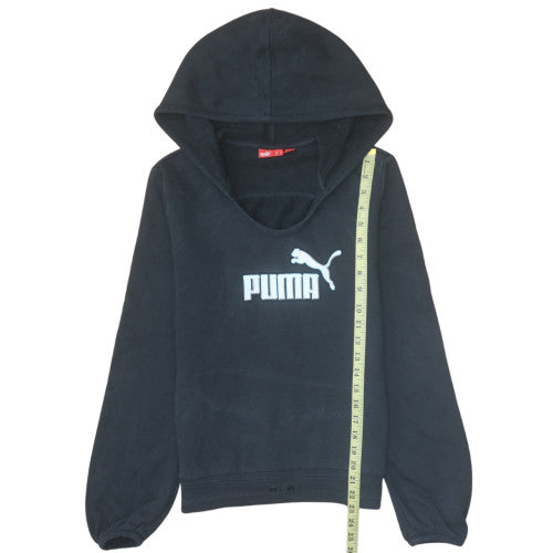 Womens UK Size 10 PUMA Black Pullover Hoodie