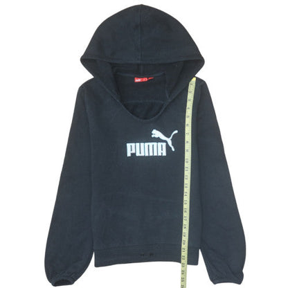 Womens UK Size 10 PUMA Black Pullover Hoodie