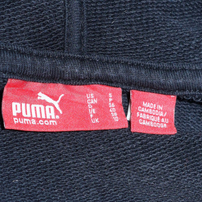 Womens UK Size 10 PUMA Black Pullover Hoodie