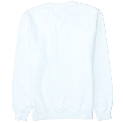 Mens UK Size L Champion White Pullover Sweatshirt