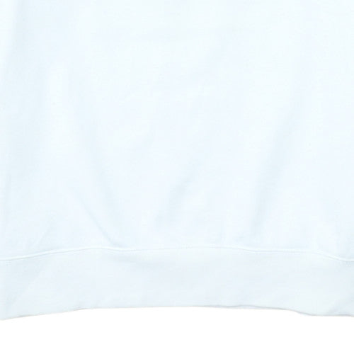 Mens UK Size L Champion White Pullover Sweatshirt