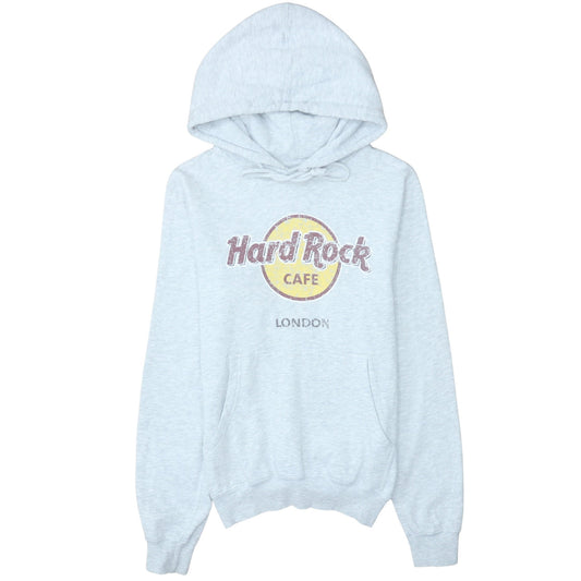 Womens UK Size S Hard Rock Cafe Grey Pullover Hoodie