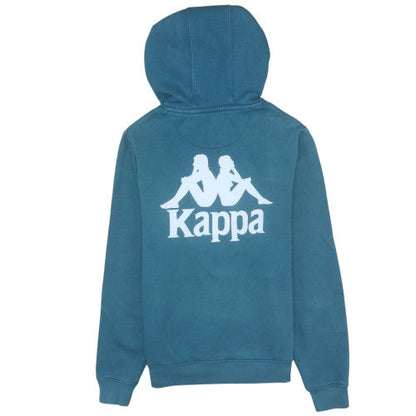 Mens UK Size XS Kappa Blue Pullover Hoodie