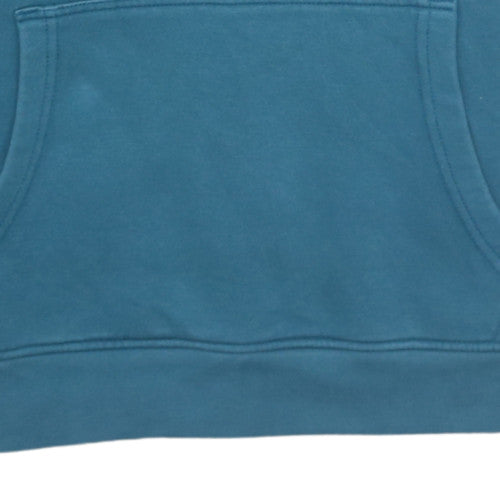 Mens UK Size XS Kappa Blue Pullover Hoodie