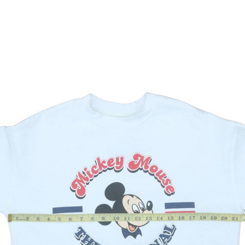 Womens UK Size S Disney Blue Pullover Sweatshirt