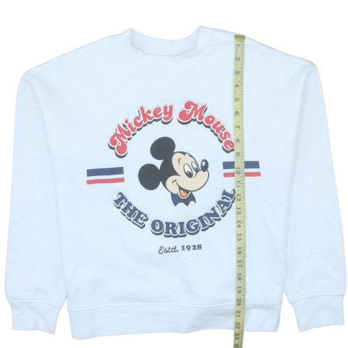 Womens UK Size S Disney Blue Pullover Sweatshirt