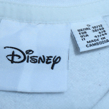 Womens UK Size S Disney Blue Pullover Sweatshirt