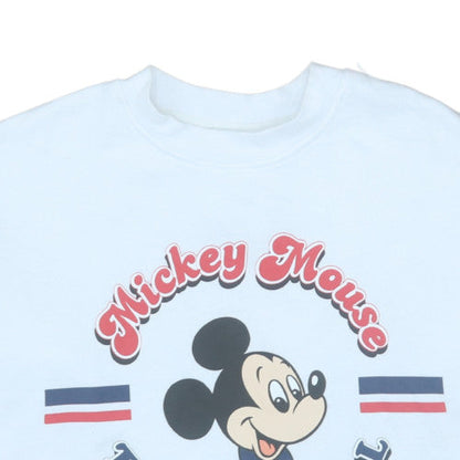 Womens UK Size S Disney Blue Pullover Sweatshirt