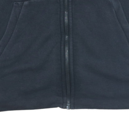 Womens UK Size L adidas Black Full Zip Hoodie