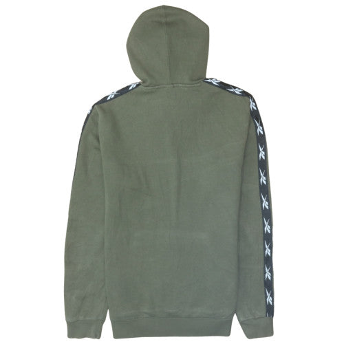 Mens UK Size S Reebok Green Pullover Hoodie