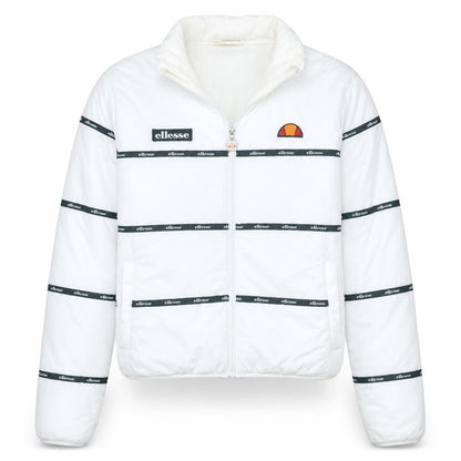 Ellesse Womens White UK 6 Puffer Windbreaker Jacket Polyester Lined