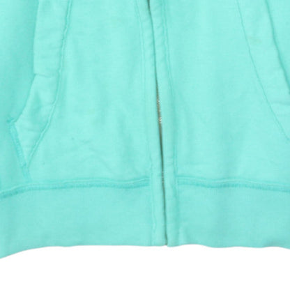 Hollister Women’s Blue Full Zip Hoodie Small Cotton Blend Casual