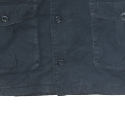 Tommy Hilfiger Men's Black Military Style Jacket Size M