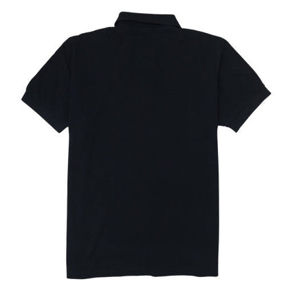 BOSS Men's Black Pima Cotton Polo Shirt Size M Short Sleeve