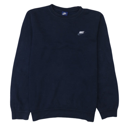 Mens UK Size S Nike Blue Pullover Sweatshirt