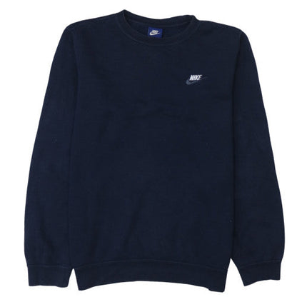 Mens UK Size S Nike Blue Pullover Sweatshirt