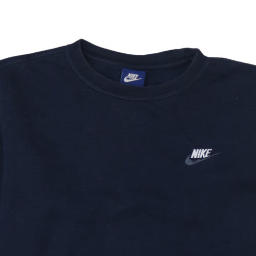 Mens UK Size S Nike Blue Pullover Sweatshirt