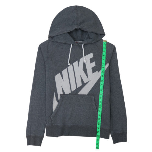 Womens UK Size M Nike Grey Pullover Hoodie