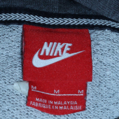 Womens UK Size M Nike Grey Pullover Hoodie