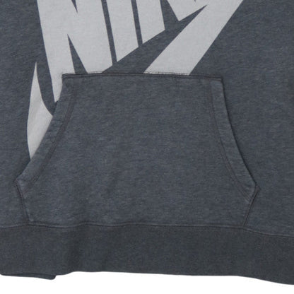 Womens UK Size M Nike Grey Pullover Hoodie