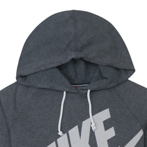 Womens UK Size M Nike Grey Pullover Hoodie