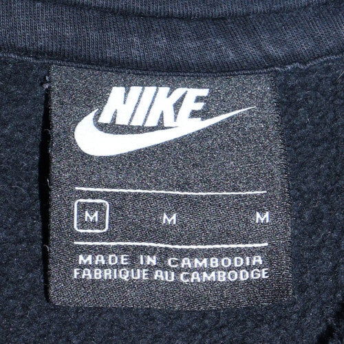 Mens UK Size M Nike Black Pullover Hoodie
