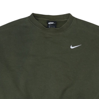 Womens UK Size S Nike Green Pullover Sweatshirt
