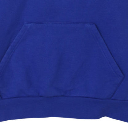 Adidas Boys Blue Pullover Hoodie 15-16 Years Fleece Trefoil Logo Sweatshirt