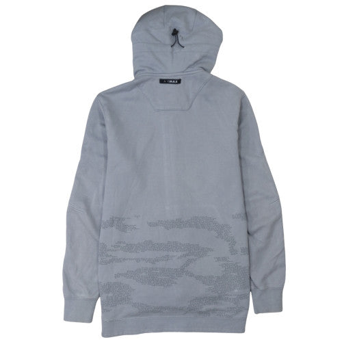 Mens UK Size M Nike Grey Full Zip Hoodie