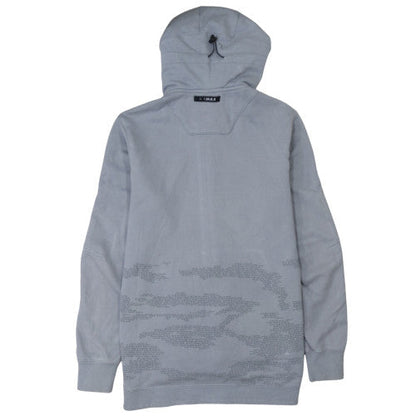 Mens UK Size M Nike Grey Full Zip Hoodie