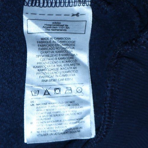 Mens UK Size L JERZEES Blue Pullover Sweatshirt