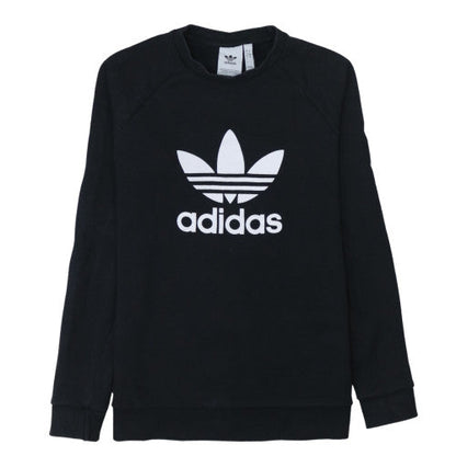 Mens UK Size S adidas Black Pullover Sweatshirt