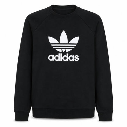 Mens UK Size S adidas Black Pullover Sweatshirt