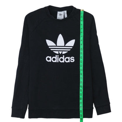 Mens UK Size S adidas Black Pullover Sweatshirt