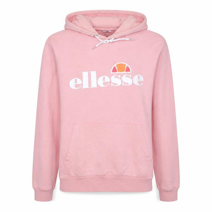 Womens UK Size 12 Ellesse Pink Pullover Hoodie