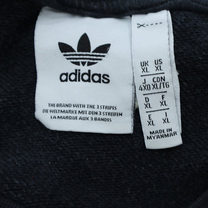 Mens UK Size XL adidas Black Pullover Sweatshirt
