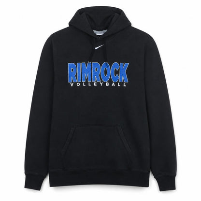 Mens UK Size 2XL Nike Black Pullover Hoodie