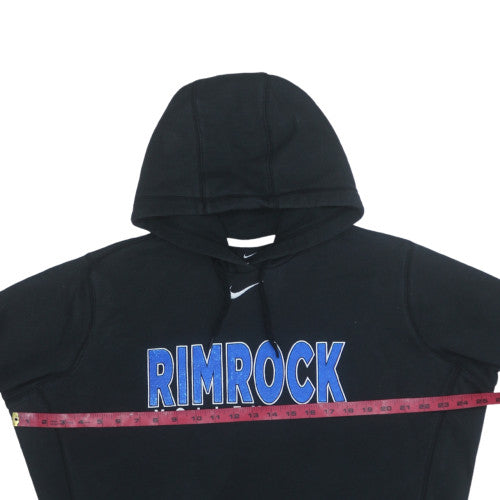 Mens UK Size 2XL Nike Black Pullover Hoodie