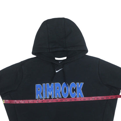Mens UK Size 2XL Nike Black Pullover Hoodie