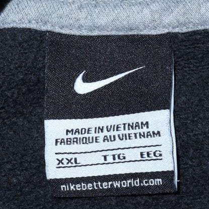 Mens UK Size 2XL Nike Black Pullover Hoodie