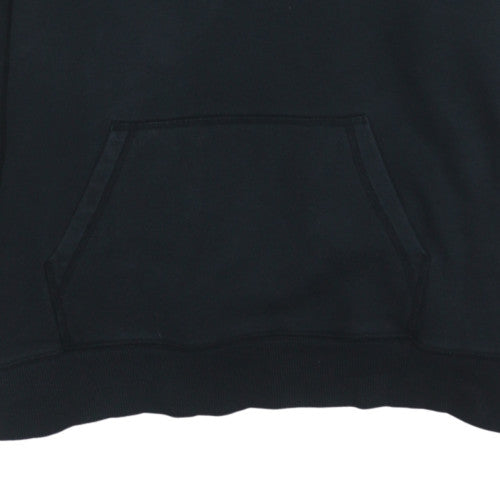 Mens UK Size 2XL Nike Black Pullover Hoodie