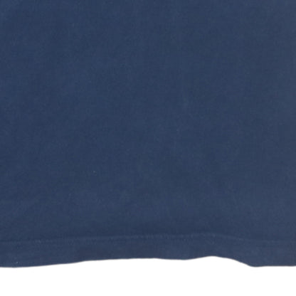 Adidas Men's Blue Graphic Logo Sports T-Shirt Size S