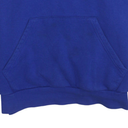 Adidas Boys Blue Pullover Hoodie XL 15-16 Years Cotton Blend Fleece