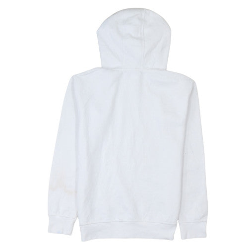 Womens UK Size 2XS Disney White Pullover Hoodie